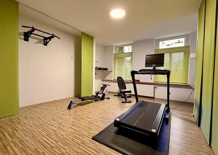 Stadtvilla Zentral 200qm Mit Sauna Und Gym Appartement Sondershausen